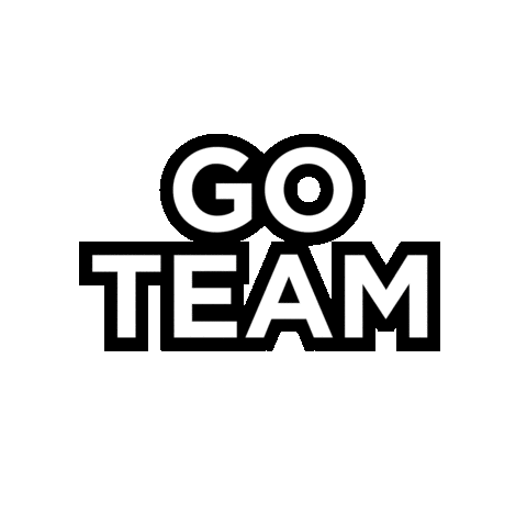 Love You All Go Team Sticker by Houseparty