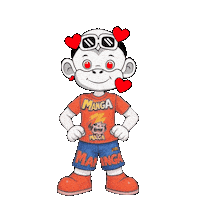 Kawaii Love Sticker by Zhot Shop