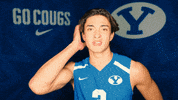 Confused Sport GIF by BYU Cougars