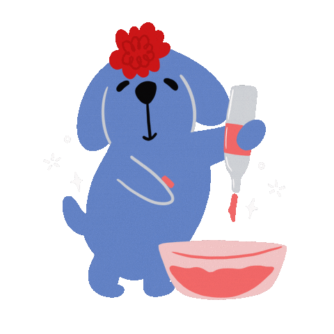 laencaladita giphyupload party dog christmas Sticker