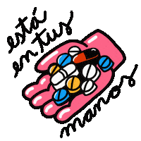 Sea Hands Sticker by Darién Sánchez