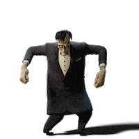 Happy Dance Sticker by The Addams Family