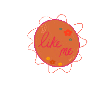 Like Me Smile Sticker