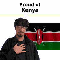 Kenya Ke Sticker
