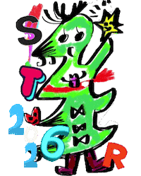 Jump Tree Sticker by KaoruHironaka