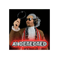 Artificial Intelligence Robot Sticker