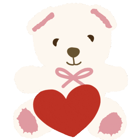 Teddy Bear Hug Sticker