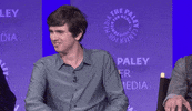 happy freddie highmore GIF by The Paley Center for Media