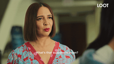 What Are You Trying To Say Maya Rudolph GIF by Apple TV+