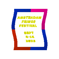 Amsterdam Fringe Sticker by AmsterdamFringeFestival