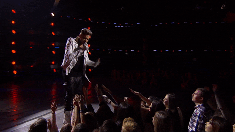 american idol welcome to the show GIF by Adam Lambert
