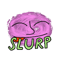 Hungry Ice Cream Sticker