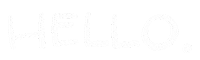 Typography Hello Sticker by Mike O.