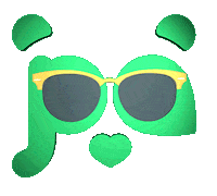 summer sunglasses Sticker by Pandy