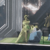 Jennie Kim Walking GIF