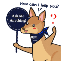 Ask Help Sticker by UOW Malaysia KDU