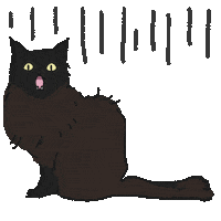 Cat ねこ Sticker by nune
