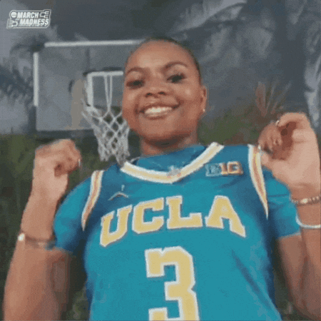 Los Angeles Fun GIF by NCAA March Madness