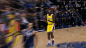 los angeles lakers basketball GIF by NBA