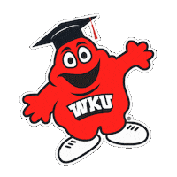 Big Red Graduation Sticker by Western Kentucky University