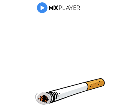 smoke smoking Sticker by MX Player