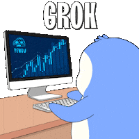 Coding Artificial Intelligence Sticker by Pudgy Penguins