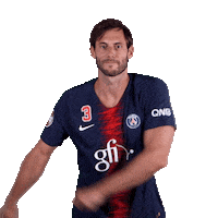 happy uwe gensheimer Sticker by Paris Saint-Germain Handball
