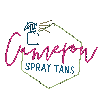 Spray Tans Sticker by Cameron B. Carson LLC