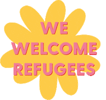 Refugees Sticker by GiveYourBest