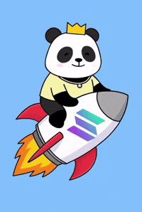 Rocket Solana GIF by Pandu Pandas