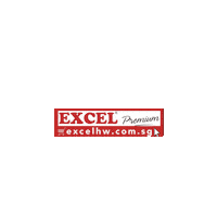 excelhw logo brand singapore excel Sticker