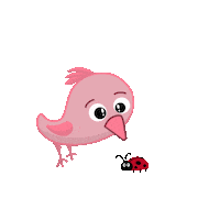 Птица Sticker