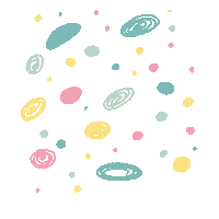 Space Spring Sticker