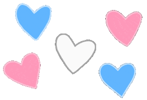 Lgbt Pride Hearts Sticker by Rainbow Brains