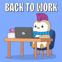 Work Working GIF by Pudgy Penguins