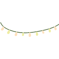 Christmas Lights Sticker