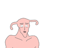 gumudesign uterus womb gümü ji-giong kun Sticker