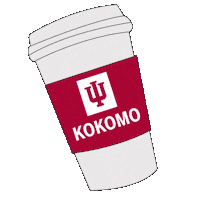 IU_Kokomo coffee college study caffeine Sticker