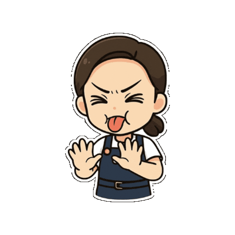 Disgusted Tea Sticker by Kombucha Works