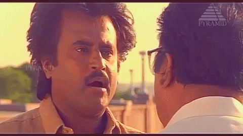 rajini style rajinikanth acting GIF