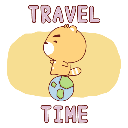 Travel Vacation Sticker by bluesbear
