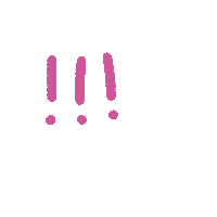 Pink Line Sticker