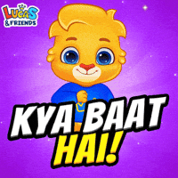 Kya Baat Hai Wow GIF by Lucas and Friends by RV AppStudios