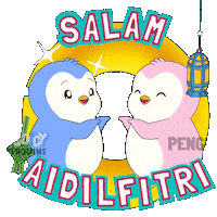 Hari Raya Penguin Sticker by Pudgy Penguins