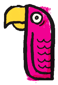 greencheekbeer beer cheeky parrot green cheek Sticker