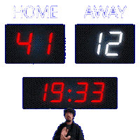12 Away Sticker
