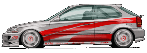 Honda Hatchback Sticker