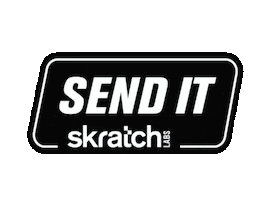 Send It Sticker by Skratch Labs