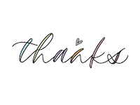Thanks Sticker