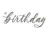 Birthday Sticker